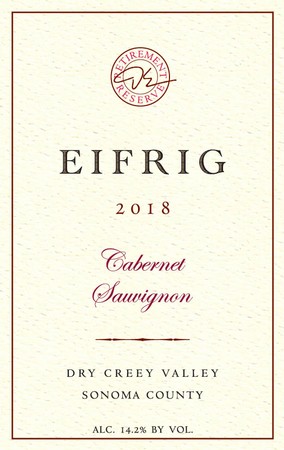 Cabernet Sauvignon 2018 Dry Creek Valley Reserve
