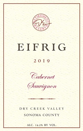 Cabernet Sauvignon 2019 Dry Creek Valley