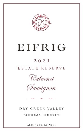 Cabernet Sauvignon 2021 Dry Creek Valley Estate Reserve