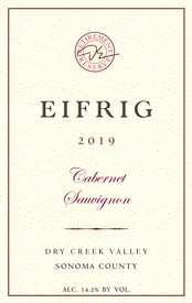 Cabernet Sauvignon 2019 Dry Creek Valley Estate