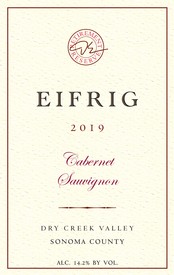 Cabernet Sauvignon 2019 Dry Creek Valley