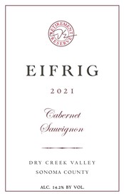 Cabernet Sauvignon 2021 Dry Creek Valley Estate